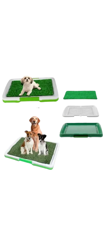 Empaque baño sanitario: Baño para perros 3 niveles