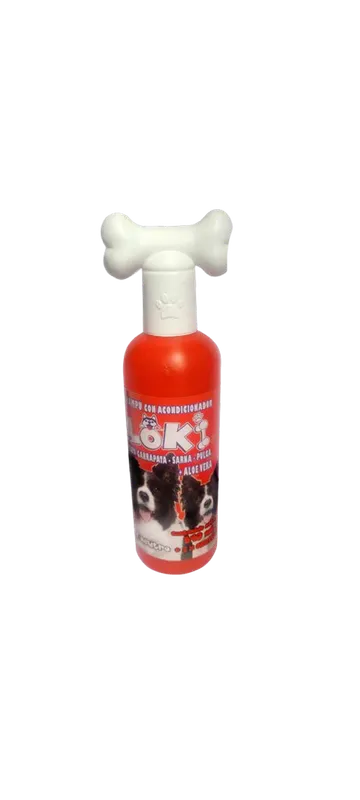 Empaque shampoo: Shampoo Antipulgas para perros grandes