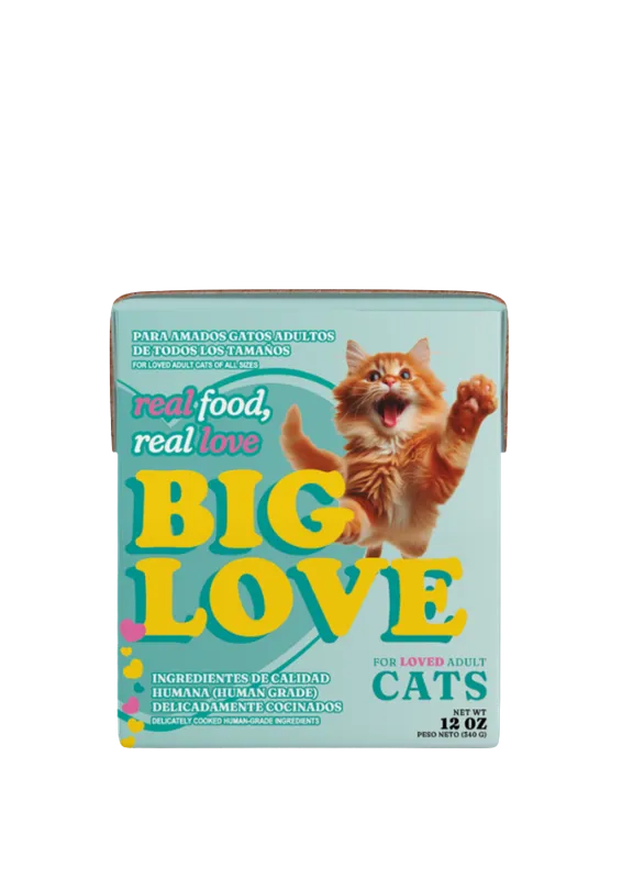 Empaque alimento húmedo: Big Love Gatos