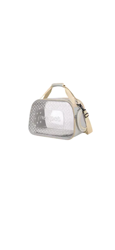 Empaque transportadora: Transportadora moorpet grande transparente
