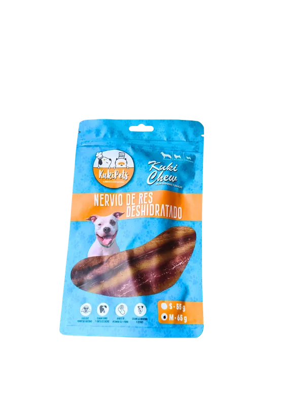 Empaque snack deshidratado: Nervio de res deshidratado