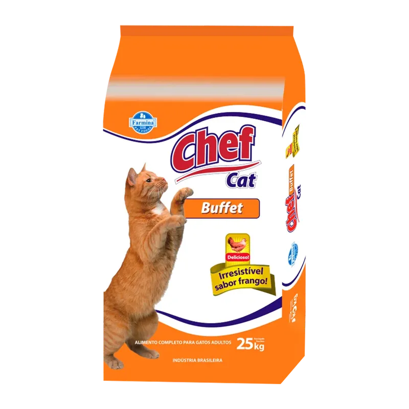 Empaque Chef Cat Adultos 25 kg