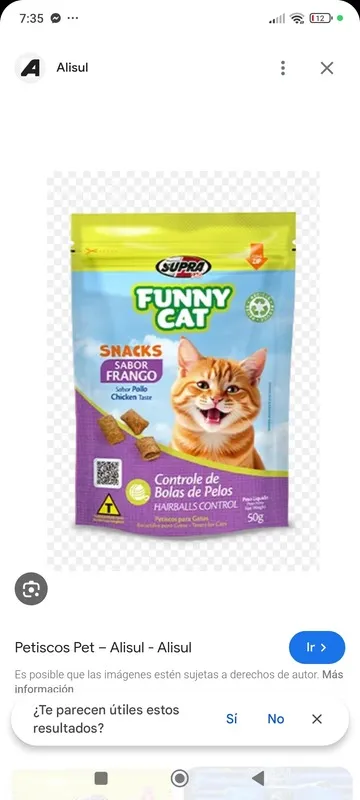 Empaque snack: Funny Cat Salmón