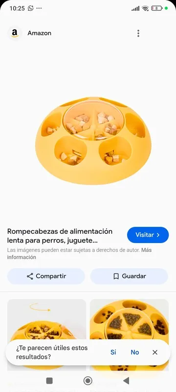 Empaque comedero: Alimentador didáctico por presión