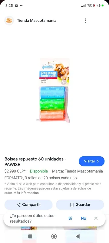 Empaque arenero: Palitas grandes para arenero