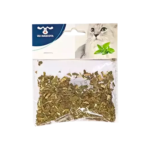 Empaque hierba gatuna: Gelatina de pescado y Catnip