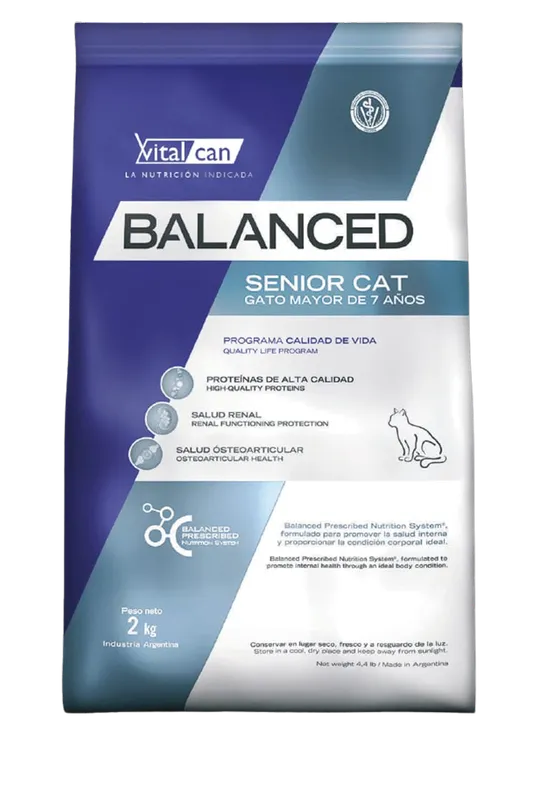 Empaque Balanced Senior 2 kg