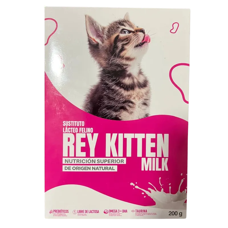 Empaque sustituto lácteo: Rey Kitten sustituto lácteo felino