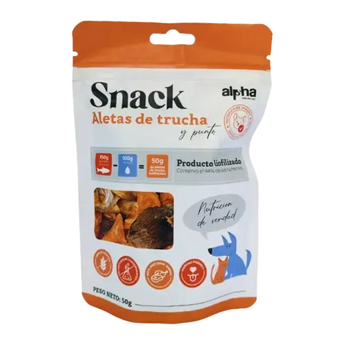 Empaque snack: Funny Cat Pollo