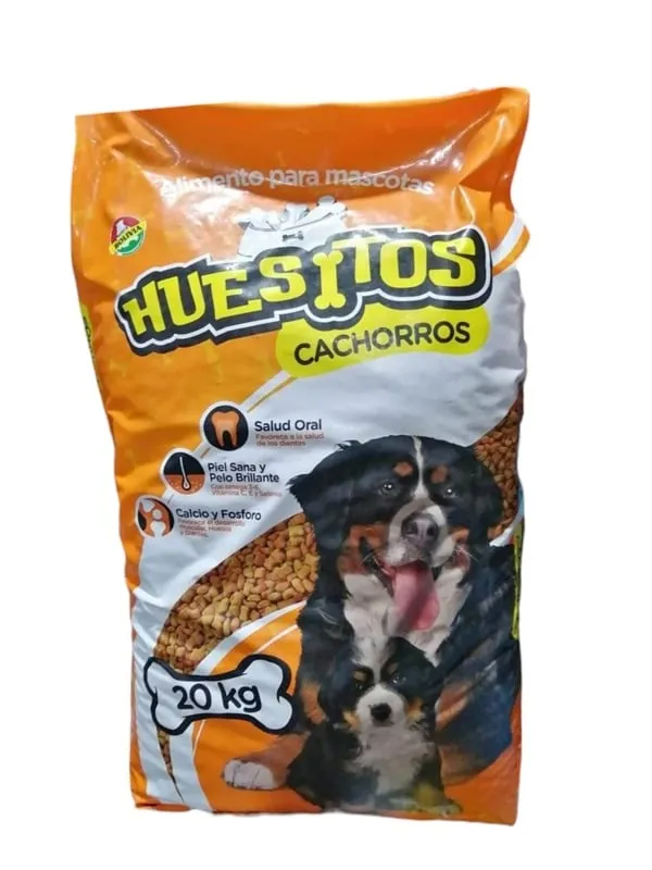 Empaque Huesitos Cachorros 20 kg