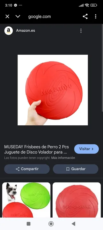 Empaque juguete: Pelotas con luz y sonido ovaladas