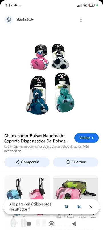 Empaque dispensador de bolsas: Bolsitas con dispensador de bolsitas para popó