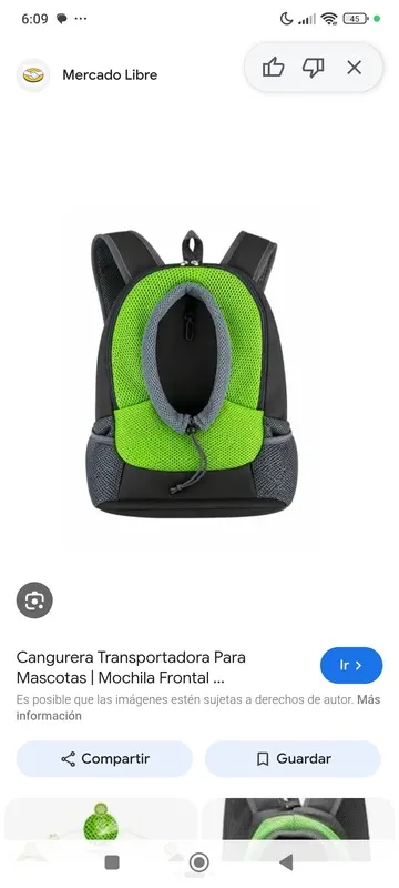 Empaque transportadora: Mochila cargador XL