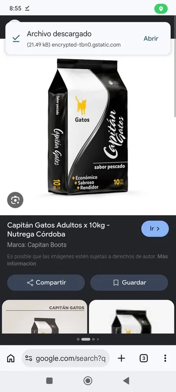 Empaque Capitán Gato Adultos 10 kg