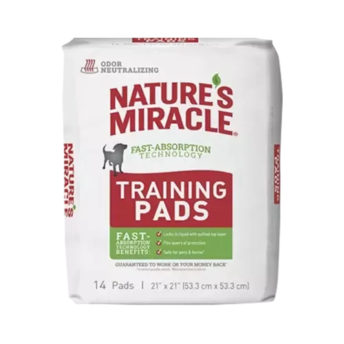 Empaque tapete sanitario: Nature's Miracle tapetes sanitarios (Training Pads)