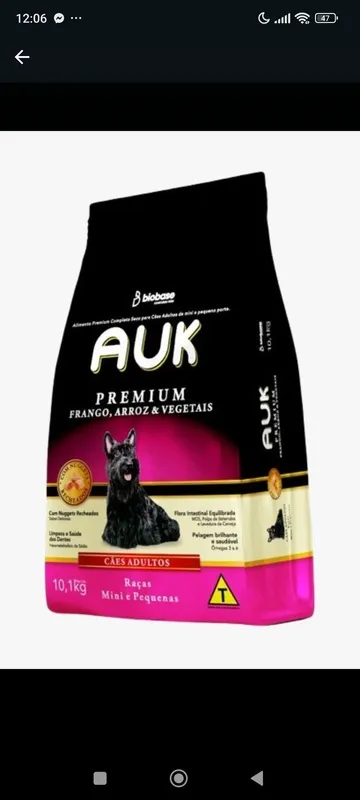 Empaque Auk Premium Adultos 15 kg