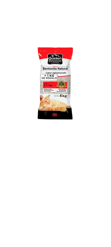 Empaque arena: Golden Breeze Sin Aroma Super Aglomerante