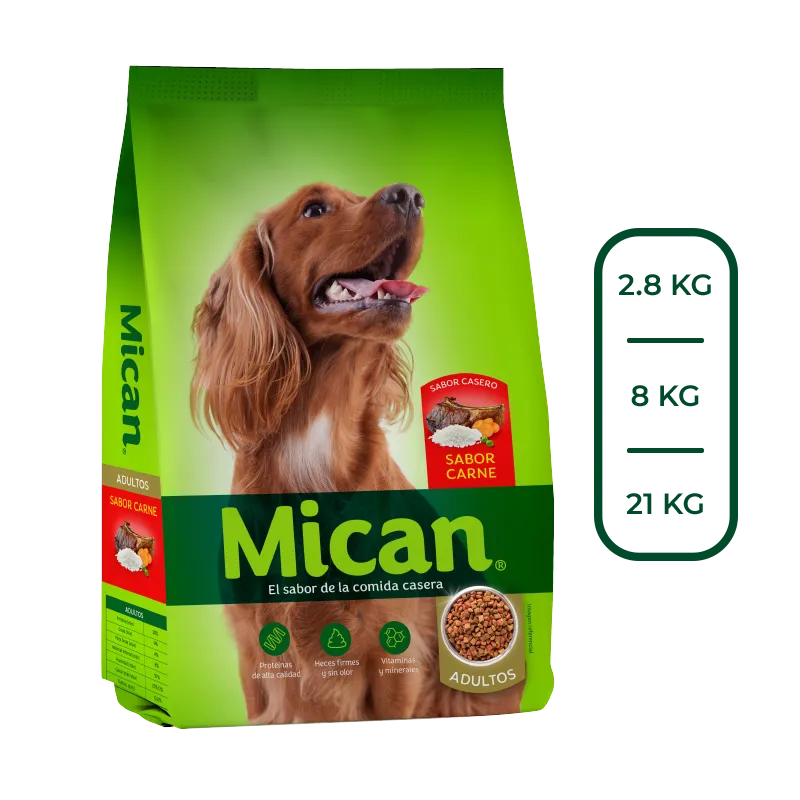 Empaque Mican Adultos 21 kg