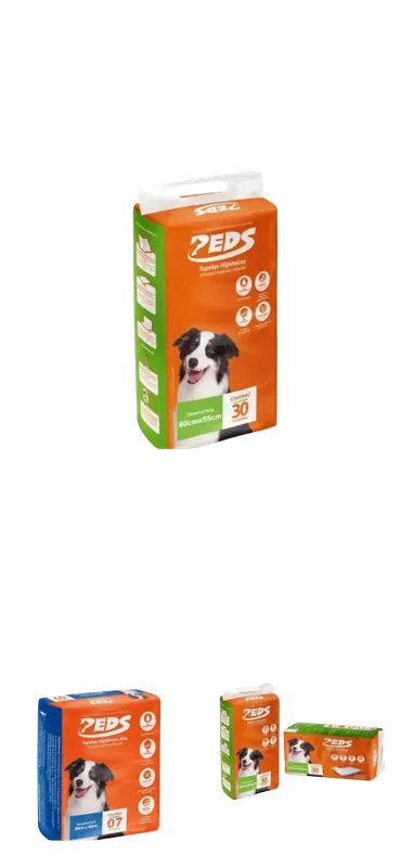 Empaque tapete sanitario: Tapetes PEDS medio
