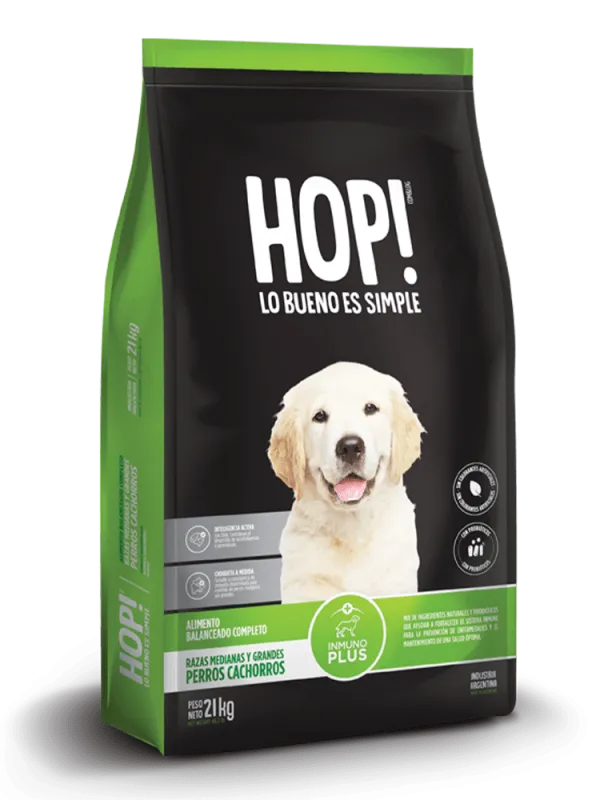 Empaque Hop! Cachorros 21 kg