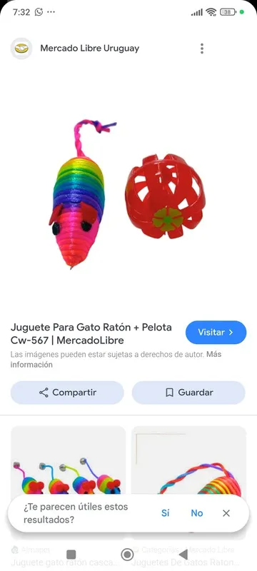 Empaque juguete: Palito ratón con tirante
