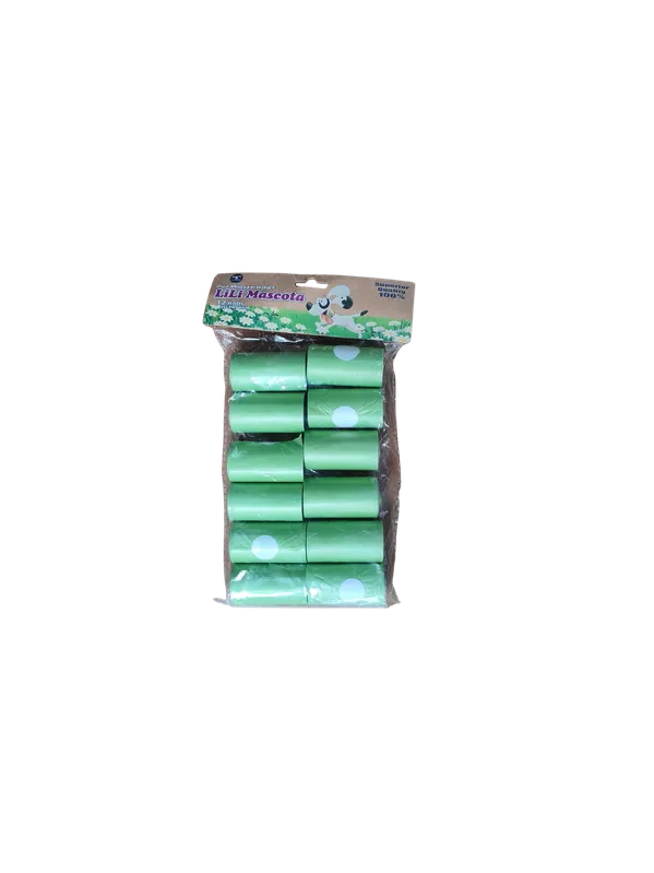 Empaque higiene: Bolsas para popó biodegradables