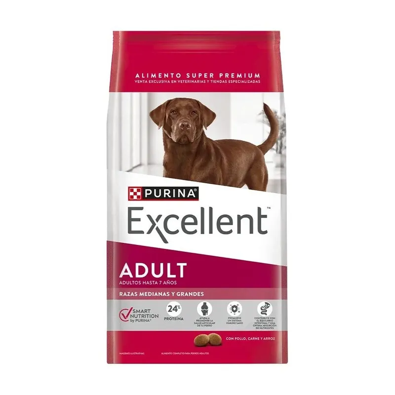 Empaque Excellent Adultos 15 kg