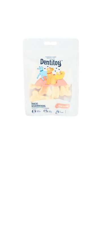 Empaque snack: Huesitos de ganado vacuno