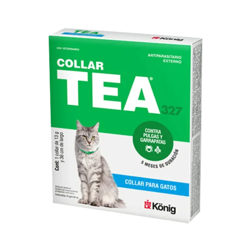Empaque collar: Collar antipulgas Tea para gatos