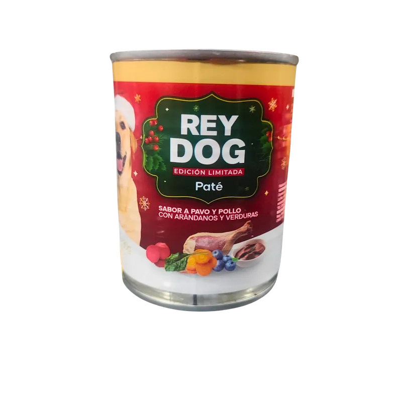 Empaque alimento húmedo: Rey Dog Paté