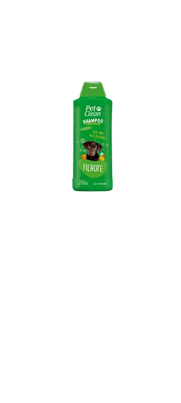 Empaque shampoo: PetClean Cachorritos
