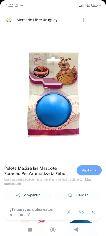 Empaque juguete: Pelota rebotadora resistente