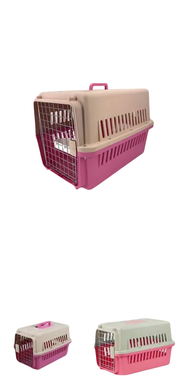 Empaque transportadora: Transportadora rosa reja metálica