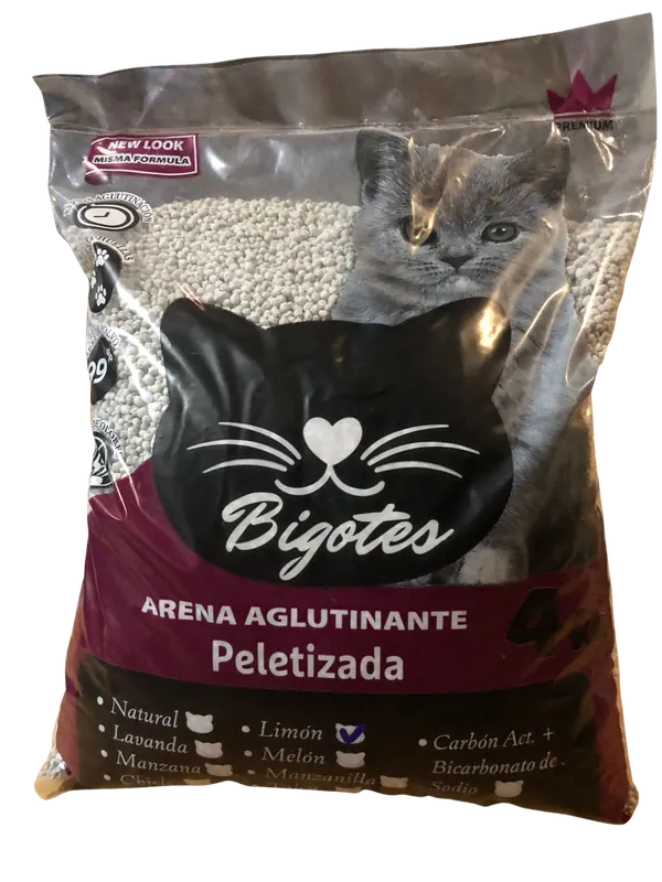 Empaque arena: Bigotes Neutro Arena Aglomerante